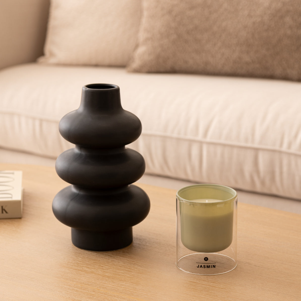 Холна маса atmosphera Lousada, 110x60 cm, Акация, MDF