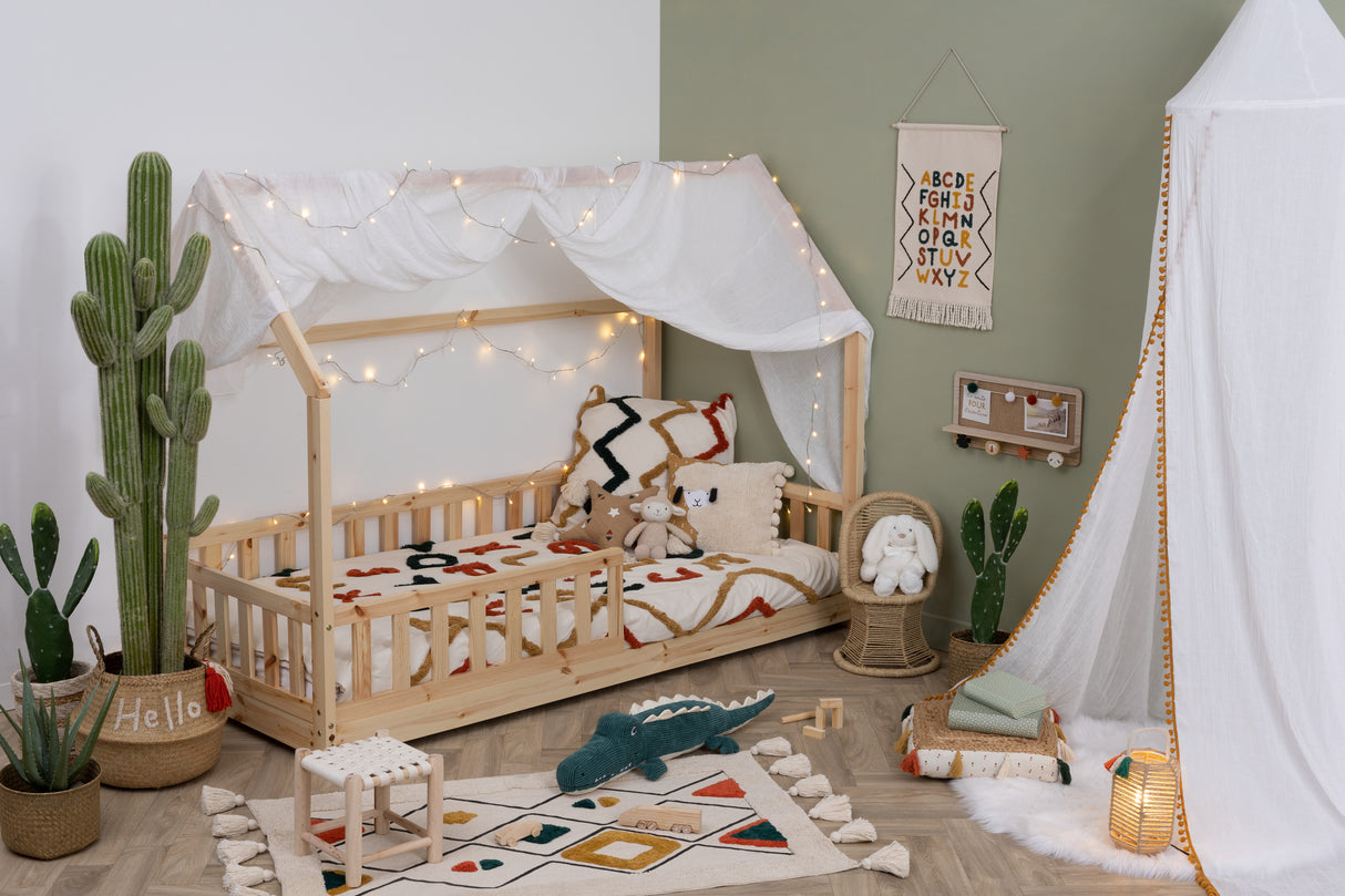 Детско двулицево спално бельо atmosphera Oasis, 140x200 cm, Памук