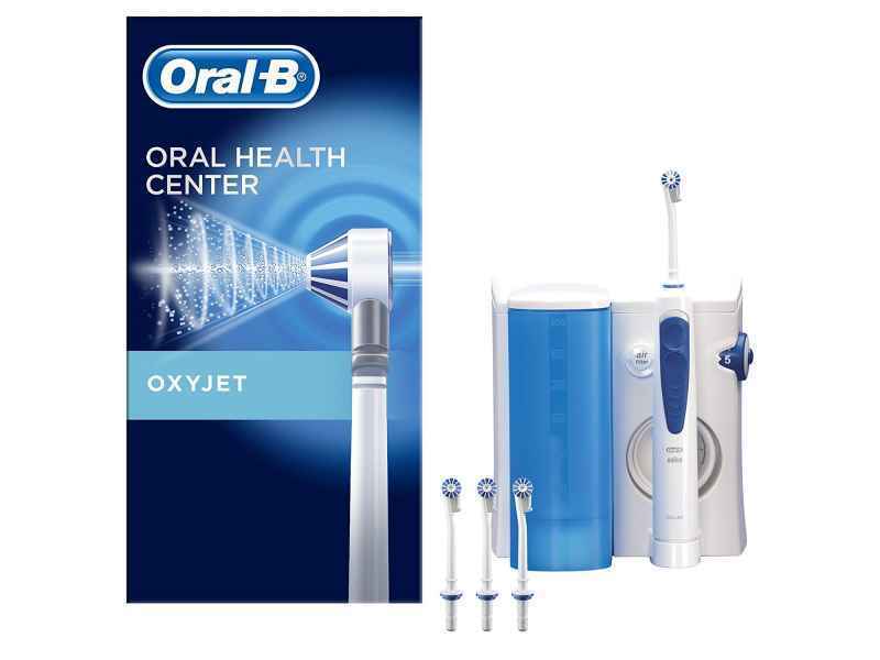 Зъбен душ Oral-B Oxyjet MD20, 600 мл, Бял