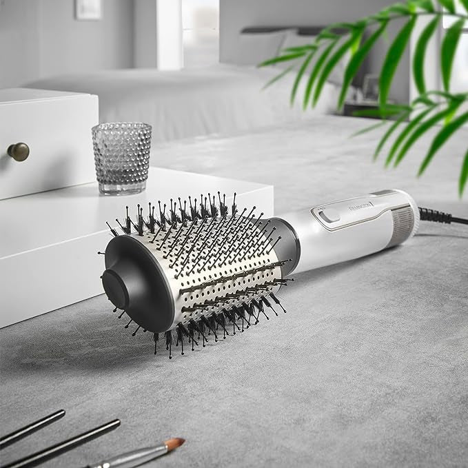 Уред за оформяне Remington AS8901 HYDRAluxe, С горещ въздух, 1200 W, 3 температурни нива, 3 скорости, Бял