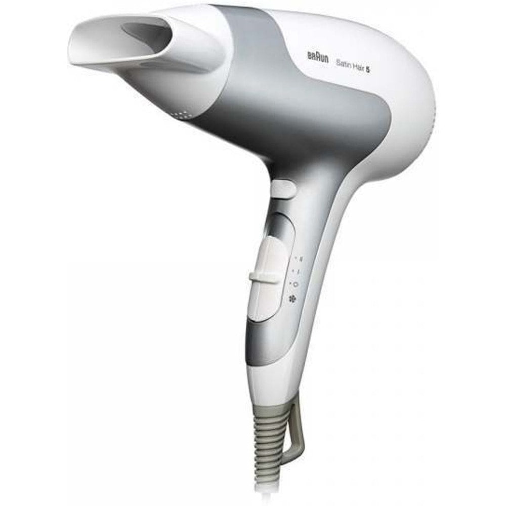 Сешоар Braun HD580, Йонизираща функция, 2500 W, 3 степени на температура, Бял