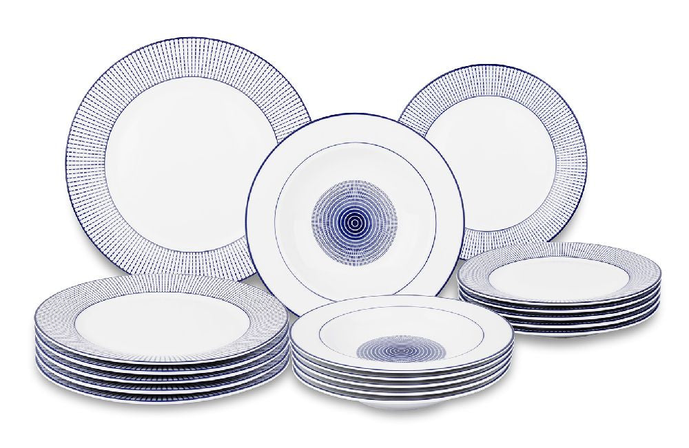 Сервиз за хранене Santa Clara Diana, 18 части, Порцелан