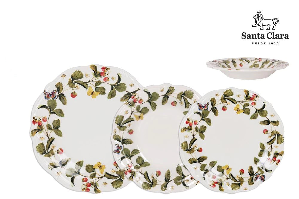 Сервиз за хранене Santa Clara Aranjuez, 12 части, порцелан