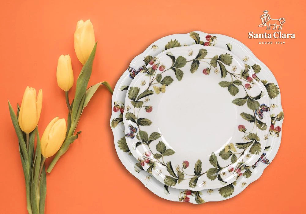 Сервиз за хранене Santa Clara Aranjuez, 12 части, порцелан