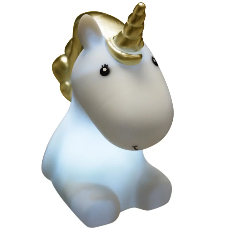 Детска нощна лампа atmosphera Unicorn, Включени батерии, 30 см