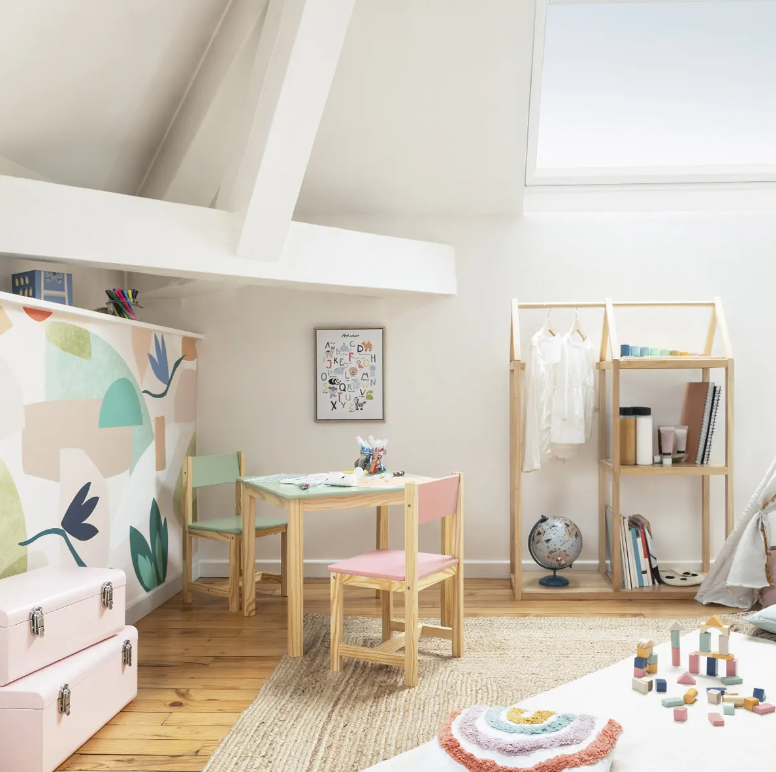 Детски стол Аtmosphera Classic, Зелен