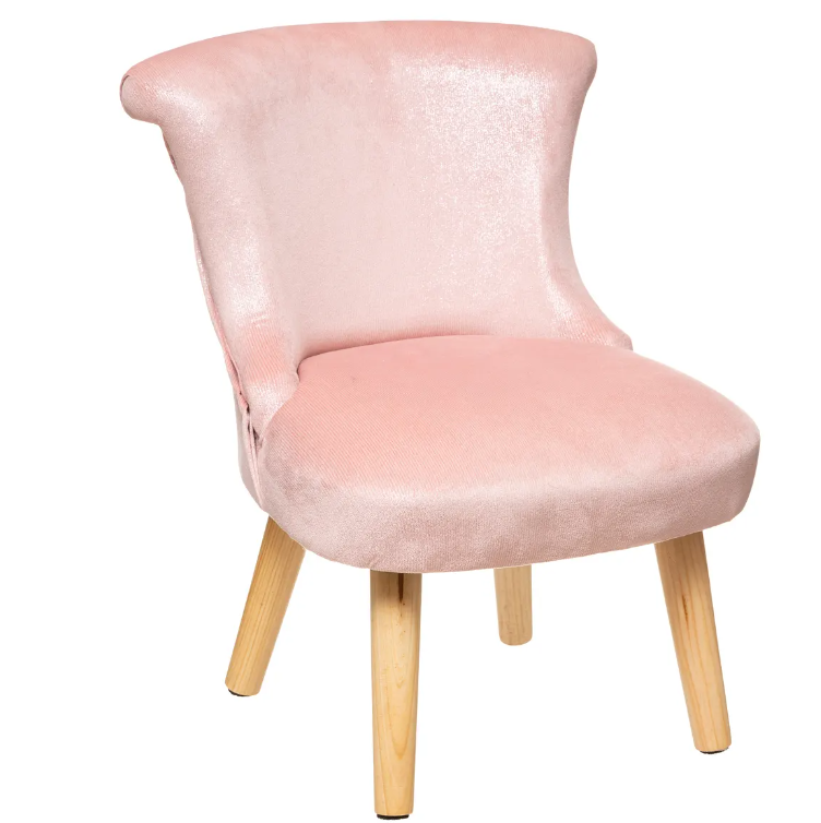 Детски стол Аtmosphera Glitter, Розов