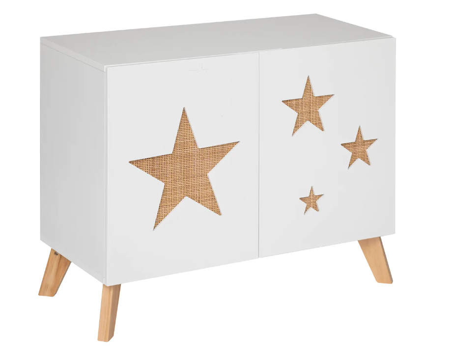 Детски шкаф Аtmosphera Star, Бял