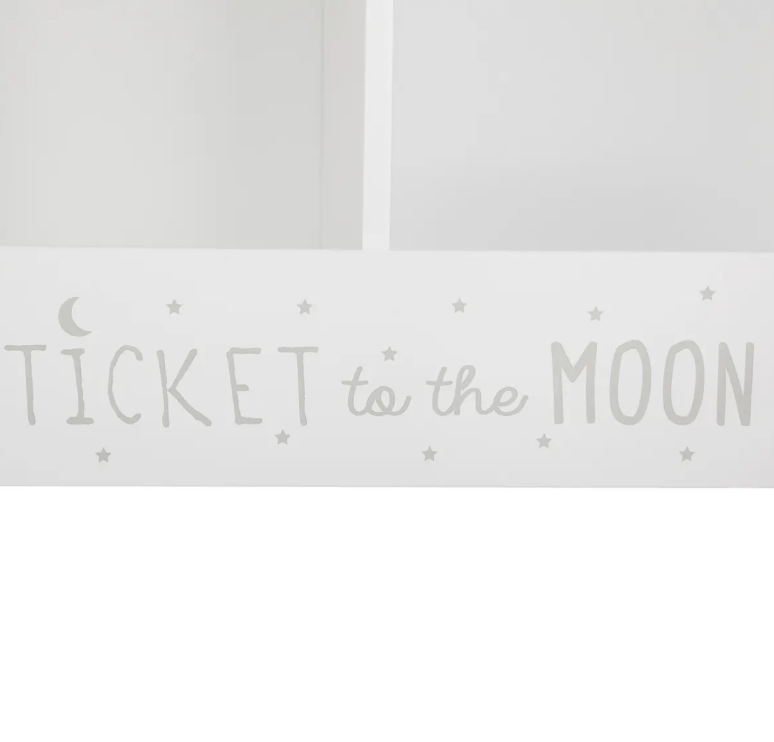 Детски шкаф Аtmosphera Moon, Бял