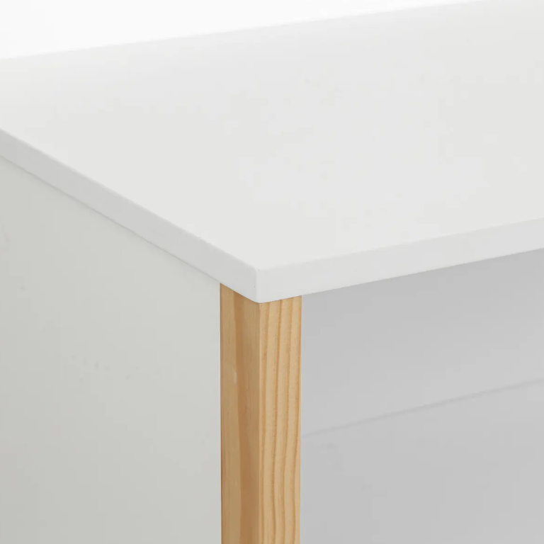 Детски шкаф Аtmosphera Kima, MDF, Бял