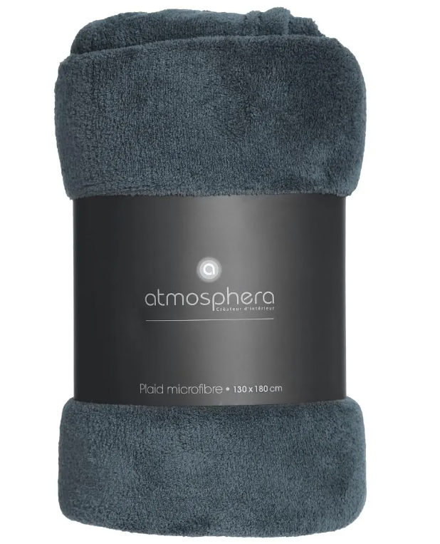 Завивка Аtmosphera, Син, 130x180 см