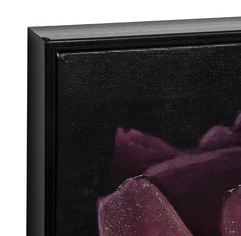 Картина atmosphera Black Flower, 58x58 cm