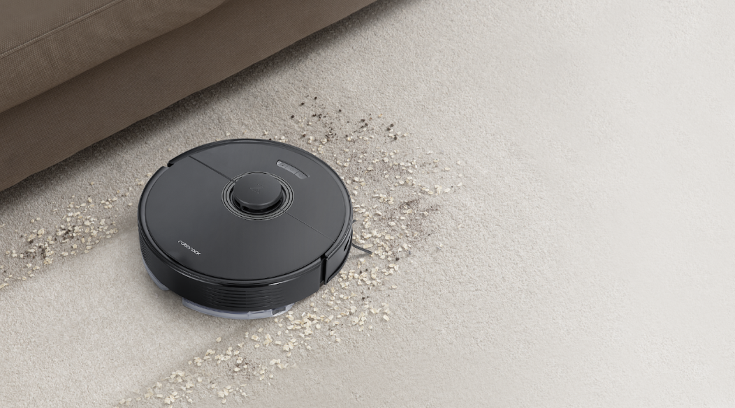 Прахосмукачка робот Roborock Q7Max, 58W, LiDAR, 4200 Pa, 4 карти, 470 мл прах, 350 мл вода