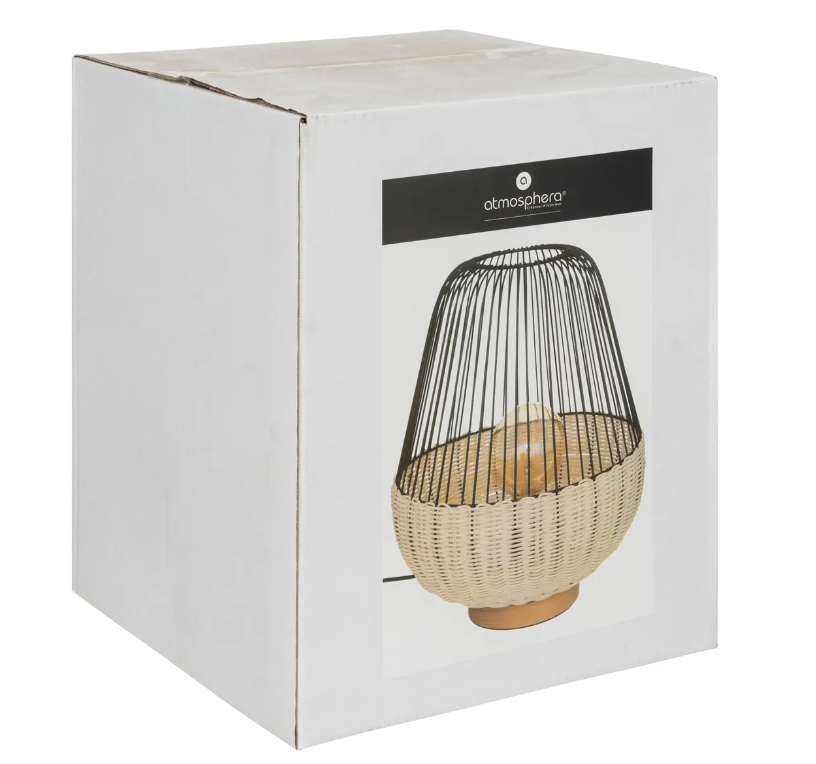 Нощна лампа atmosphera, Anea, 35.5 cm