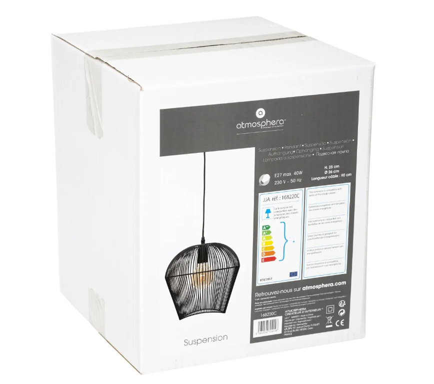 Пендел atmosphera Jena, 26 cm, Метал