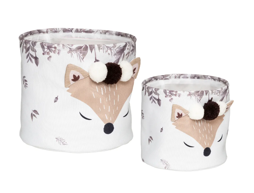 Сет детски кошове Аtmosphera White fox, 2 бр