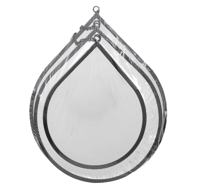 Сет огледала atmosphera, Leny, Черен кант