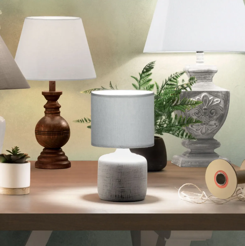 Нощна лампа atmosphera Salta, 28 cm, Керамика