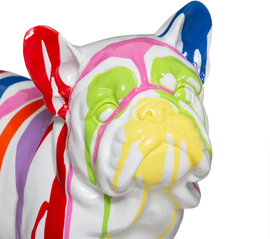 Декоративна фигура atmosphera Chance, Смола, Бял, 26.5 cm