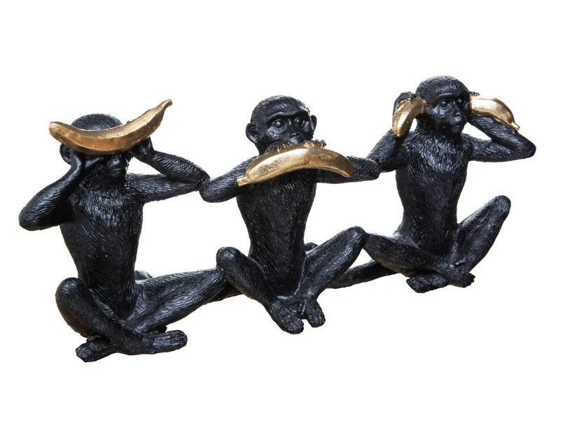 Статуя atmosphera Monkeys, 17 см, Смола