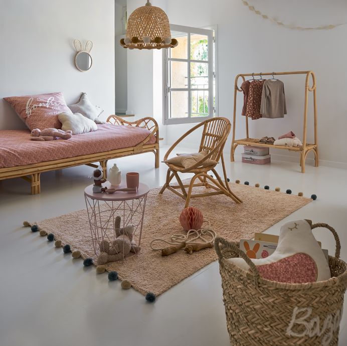 Детско легло atmosphera, Ратан, 90x190 cm