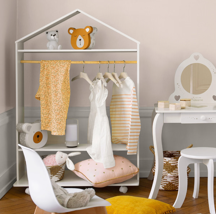 Детски гардероб atmosphera, Колелца, 120 cm