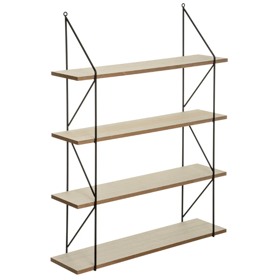 Рафт за стена atmosphera Iris, MDF, Метал, 60x80 cm