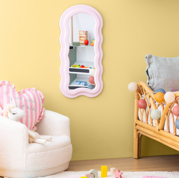 Детско огледало atmosphera Ayna Wave, 60х30 cm, MDF
