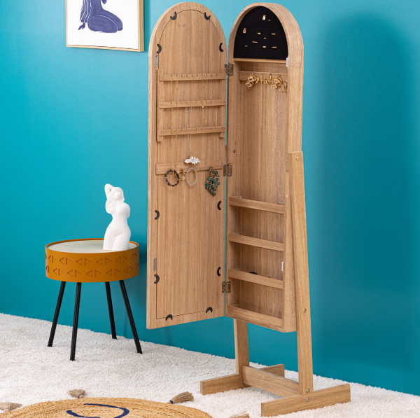 Огледало с място за съхранение atmosphera Soleya, 145 cm, MDF