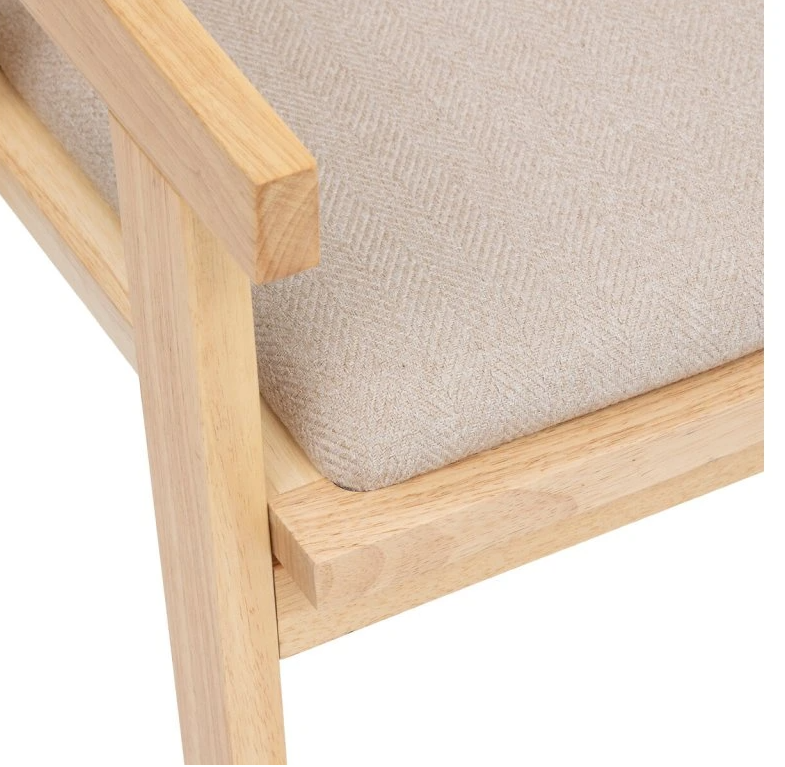 Трапезен стол atmosphera Kolia, Естествен ратан и Хевея