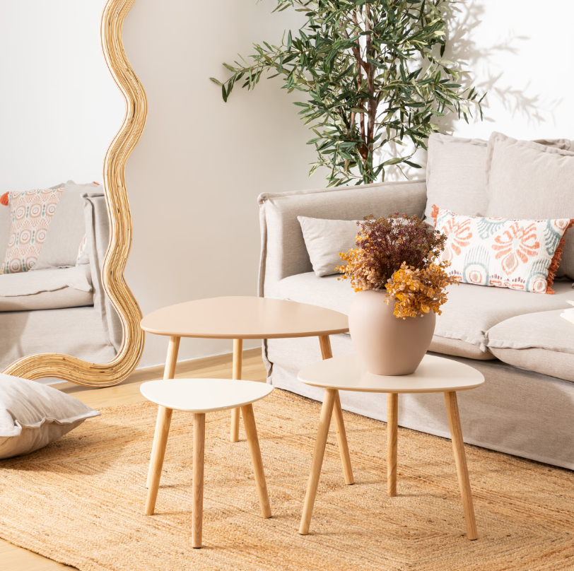 Холна маса atmosphera Mileo, 34x46x60 cm, 3 бр