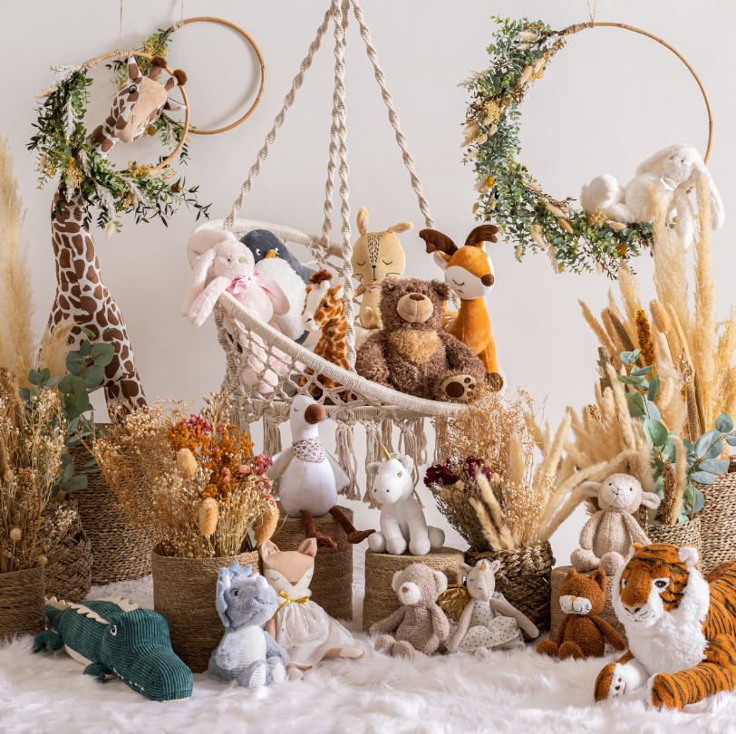 Детска плюшена играчка Sheep Farm, 28 cm