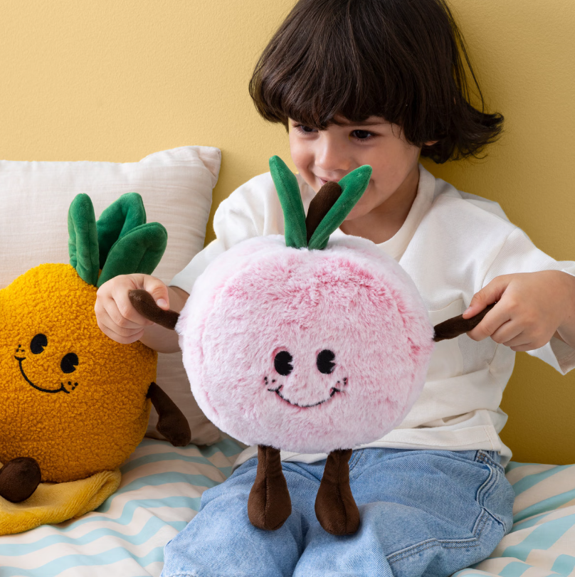Детска плюшена играчка atmosphera Peachy, 20 cm