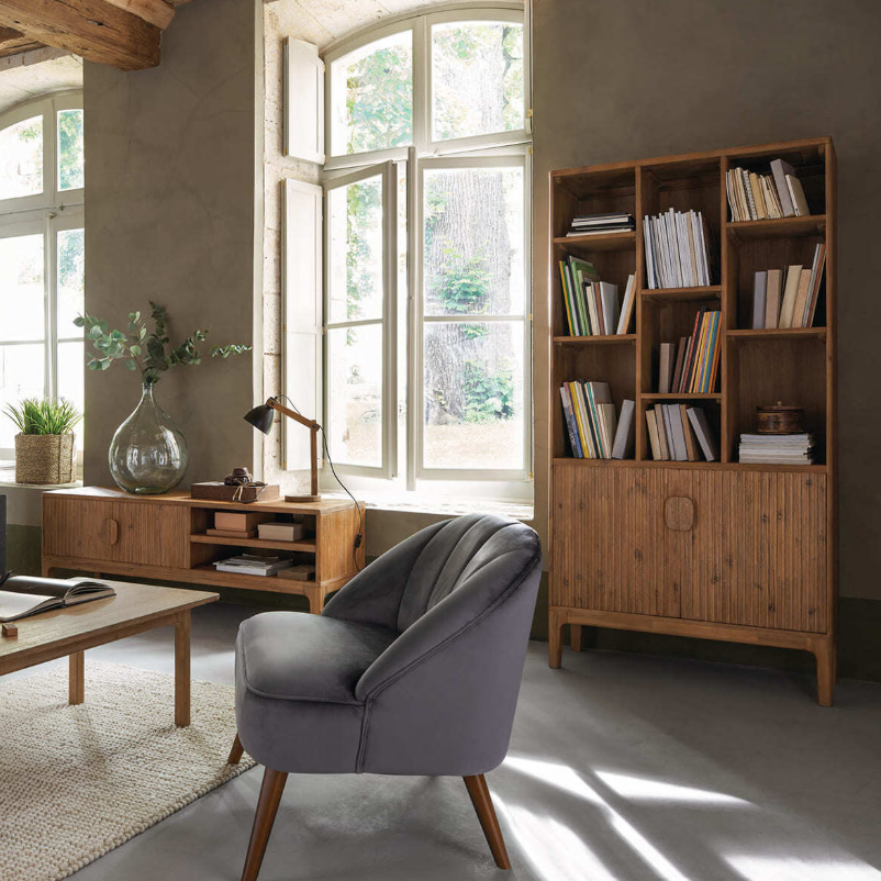 Библиотека atmosphera Sabor, Акация, 95x35x190 cm