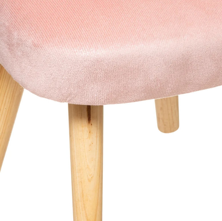 Детски стол Аtmosphera Glitter, Розов