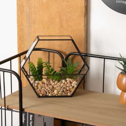 Изкуствено растение atmosphera Pia Terrarium, 20 cm