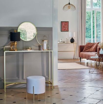 Конзолна маса с огледало atmosphera Artif, 98 cm, Метал