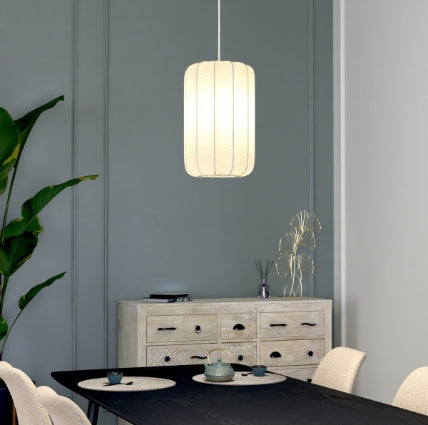 Пендел atmosphera Tobie, 25 cm, Бял памук