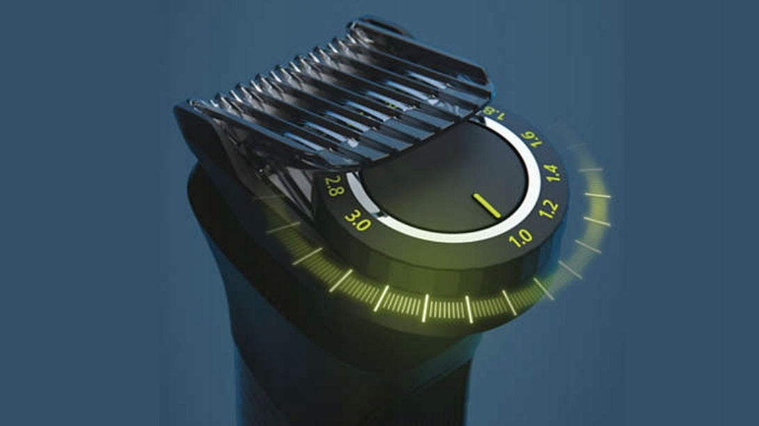 Тример 15 в 1 Philips Multigroom MG7940/15, BeardSense, 22 дължини, водоустойчив, Черен/Сребрист