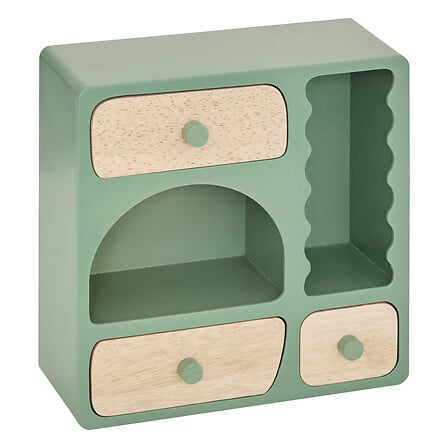 Кутия за бижута atmosphera Cheri, Дърво, Асорти, 26 cm