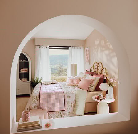 Спално бельо atmosphera Rose Flower , Принт, 240×220 cm