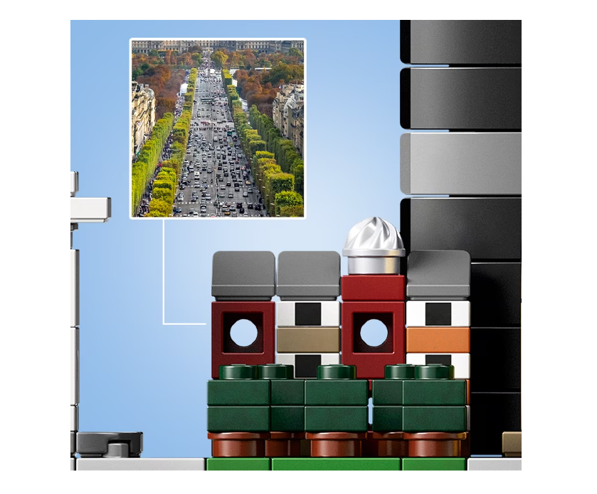 LEGO® Architecture - Paris 21044, 649 части