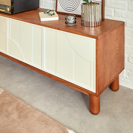 ТВ шкаф atmosphera Jilani, 2 врати и 1 чекмедже, 140x40x50 cm, MDF