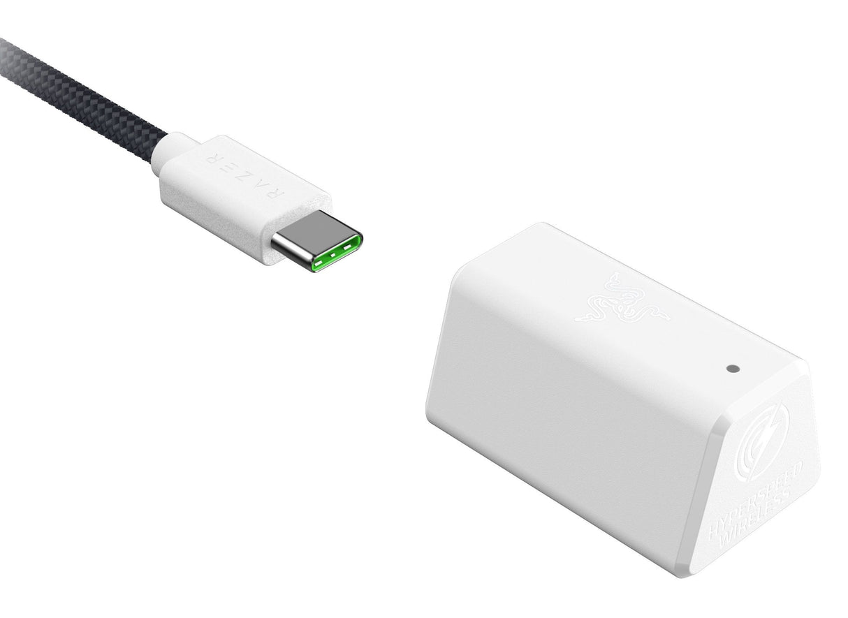 Геймърски слушалки Razer BlackShark V2 HyperSpeed, С кабел, Бял