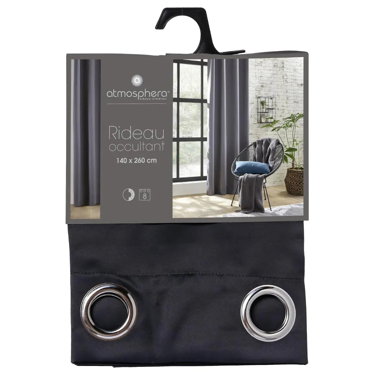 Блекаут завеса atmosphera, 140x260 cm