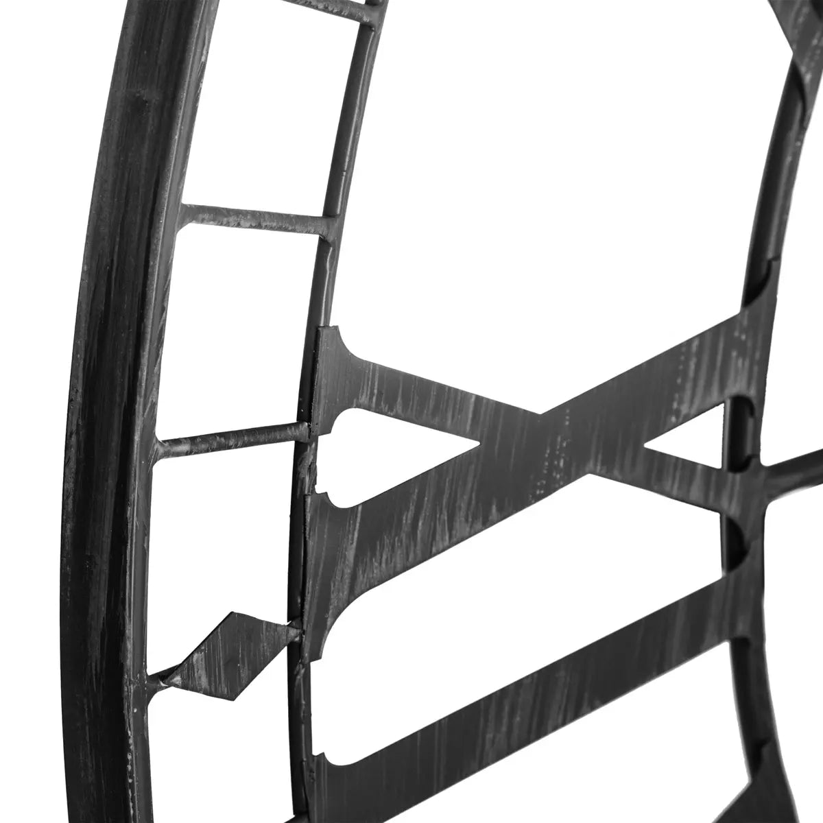 Стенен часовник atmosphera Tibor, Винтидж, Ø88 см, Черен метал