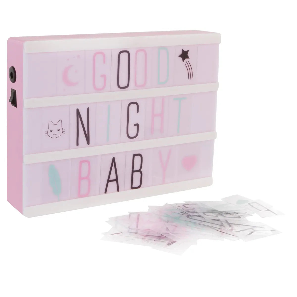 Детска нощна лампа atmosphera Box, 20x15 cm