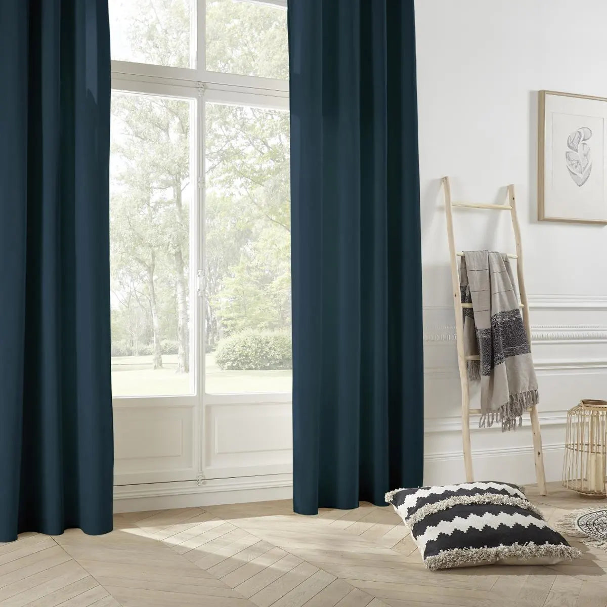 Завеса atmosphera Panama, 140x260 см, Тюркоаз