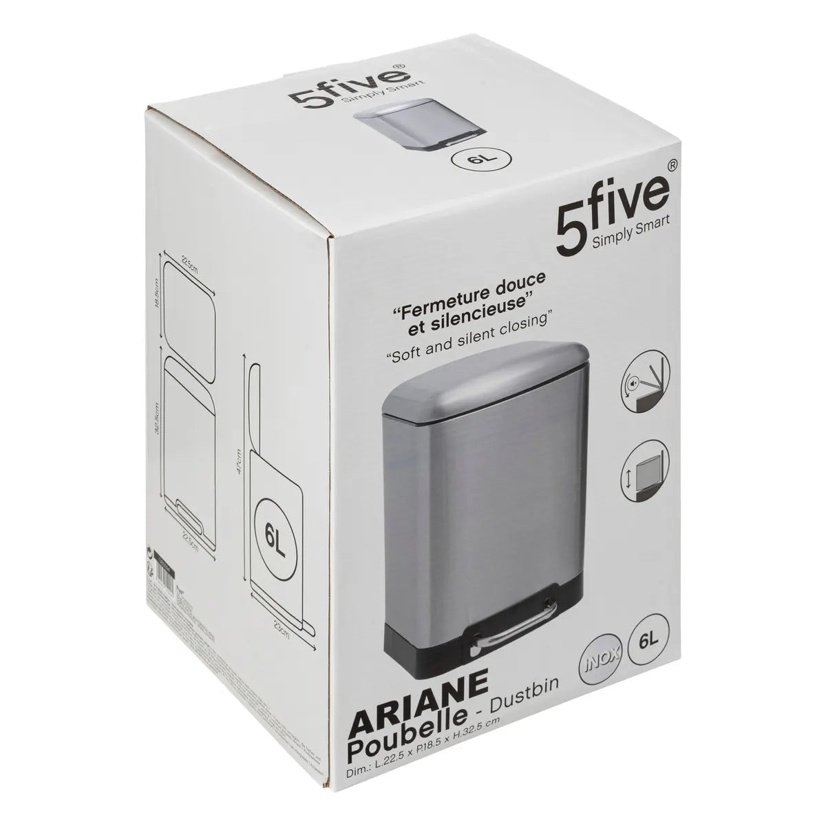 Кош 5five Ariane, Метал, 6 L