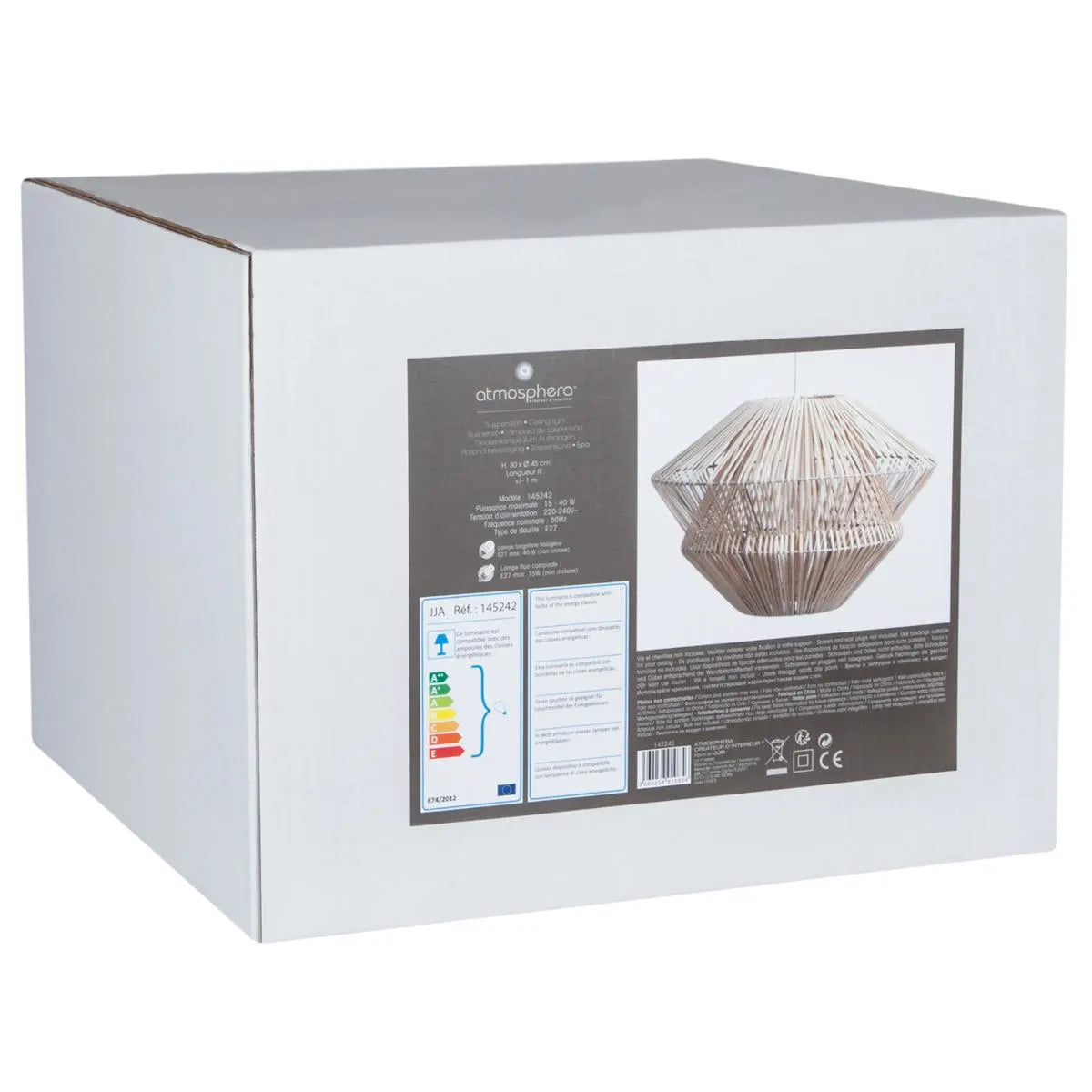 Пендел atmosphera Ludza, 44 cm, Ратан